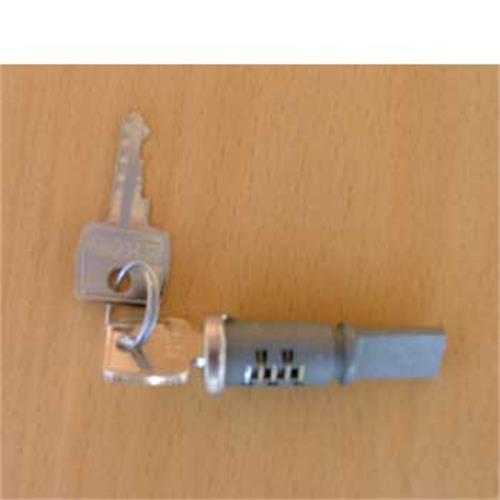 Spare barrel and 2 keys MC series Caraloc 640 Door Lock for Touring