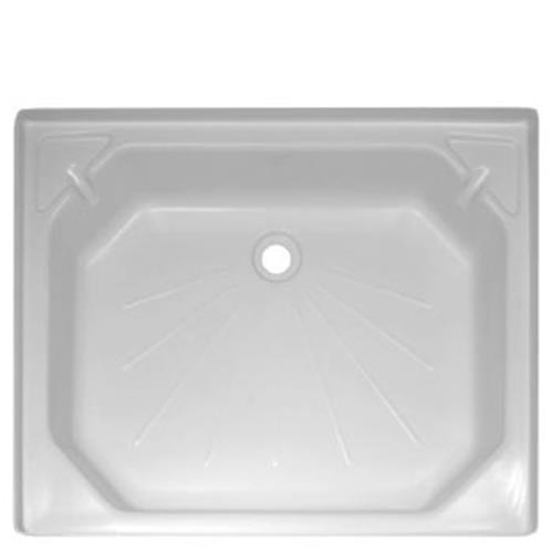 Shower Tray 24" x 30", White, 24" x 30"