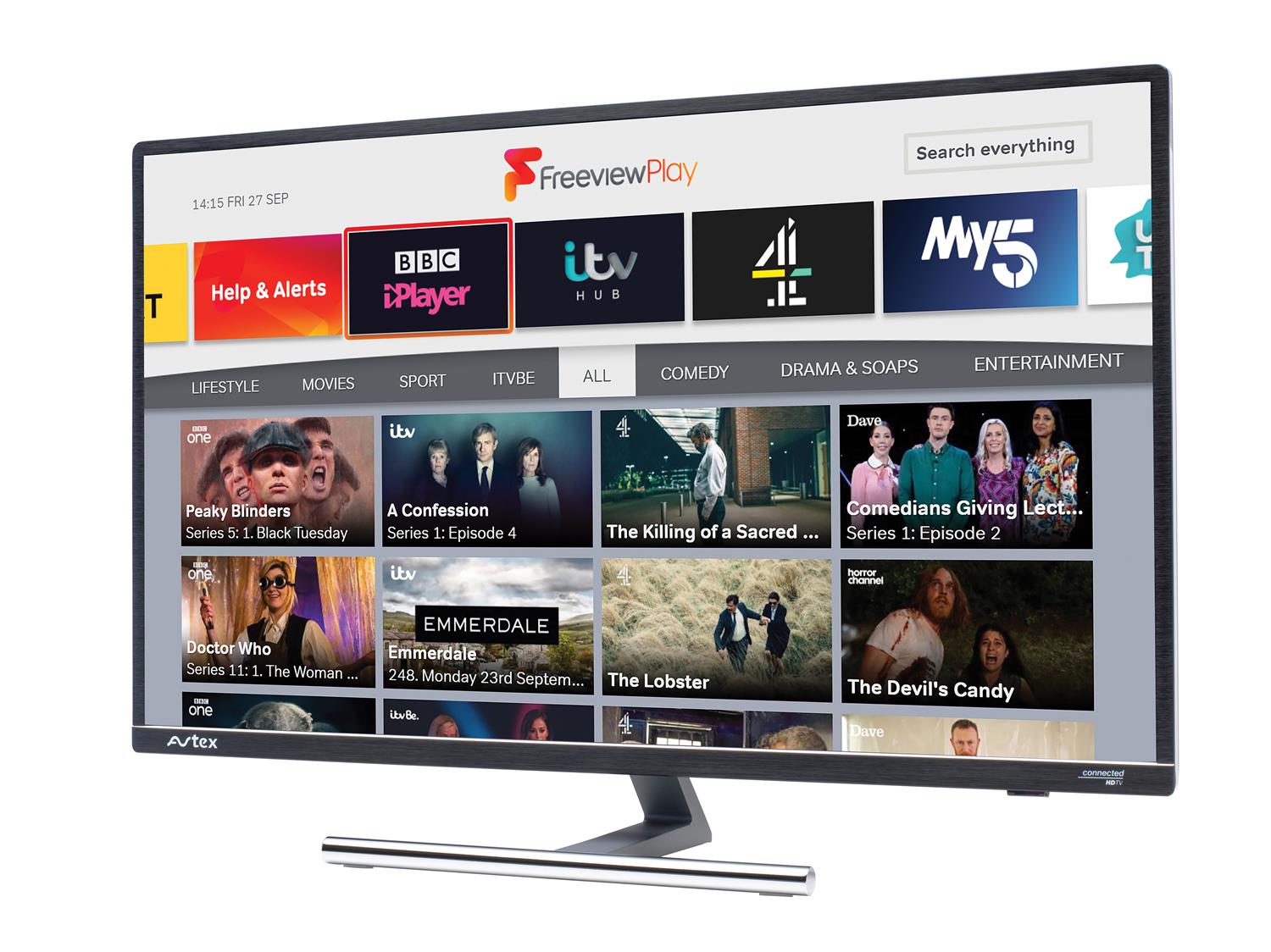 Avtex 279TSF 27" WiFi Connected HD TV with Freeview Play (12V/240V) Avtex 12v TVs