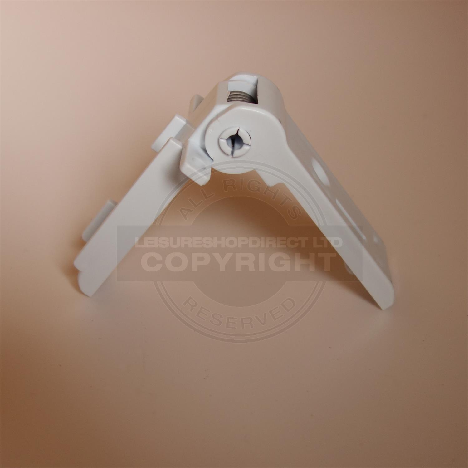 Dometic Fridge Freezer Compartment Hinge White 2412125011 Dometic Smev Cu433 Spare Parts Leisureshopdirect