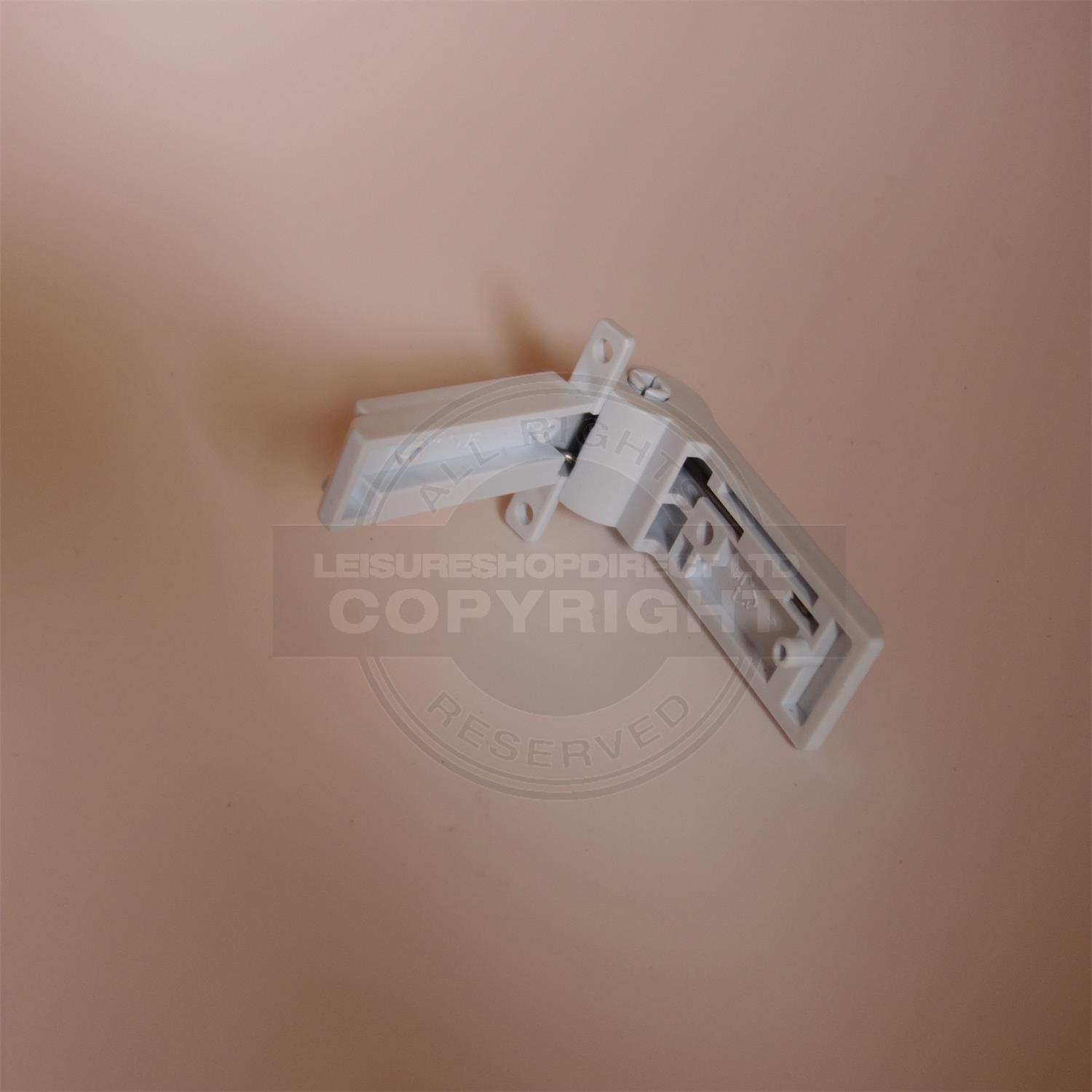 Dometic Fridge Freezer Compartment Hinge White 2412125011 Dometic Smev Cu433 Spare Parts Leisureshopdirect