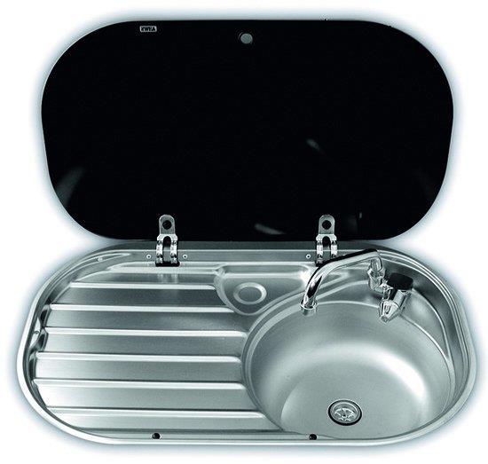 Dometic Smev VA8306R Caravan Sink with Drainer Dometic Smev sinks
