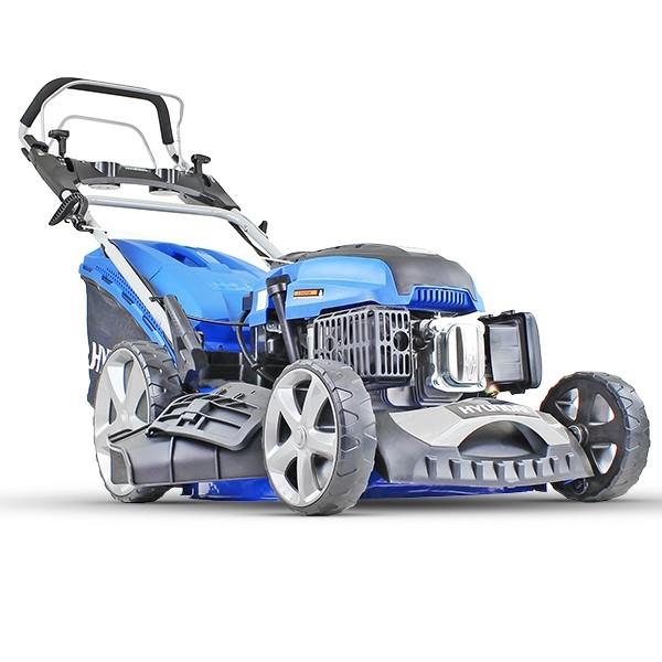 push button start lawn mower