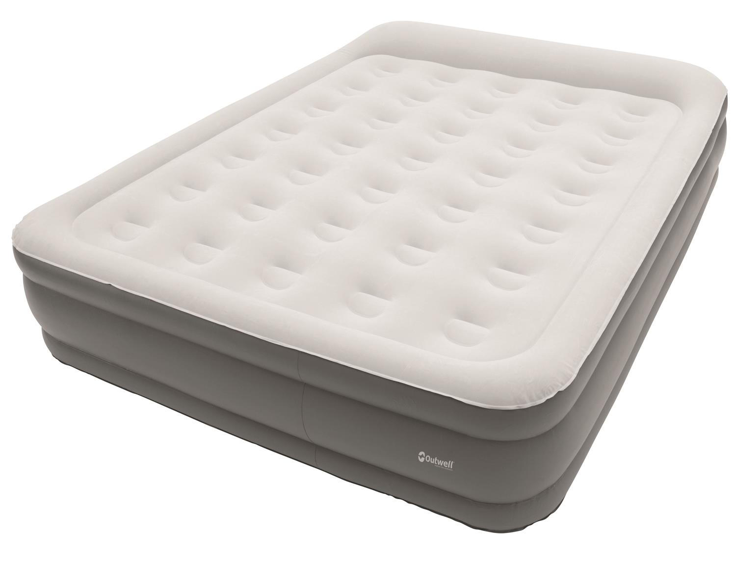 Outwell Flock Superior Double Air bed with builtin pump Airbeds and