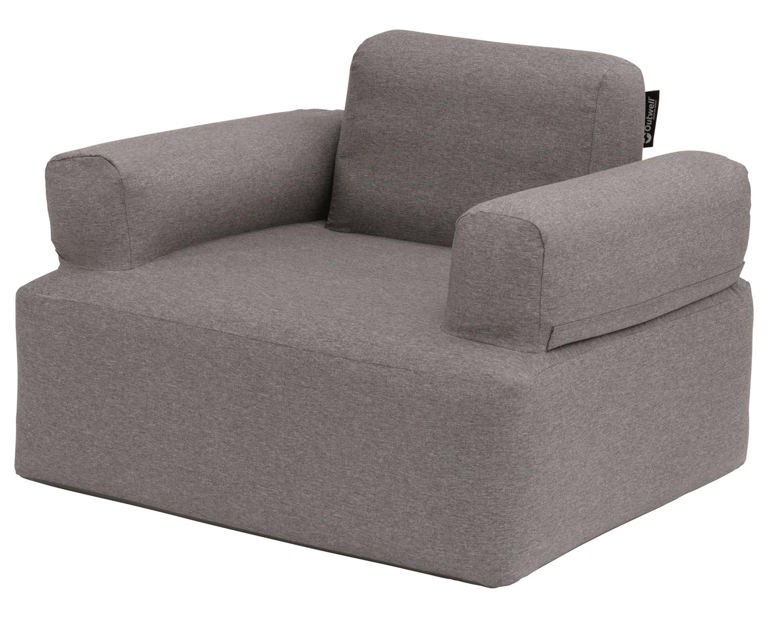 Outwell Lake Huron Inflatable Armchair (Grey) Chairs