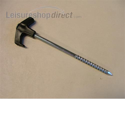 Hard ground screw peg Tent pegs