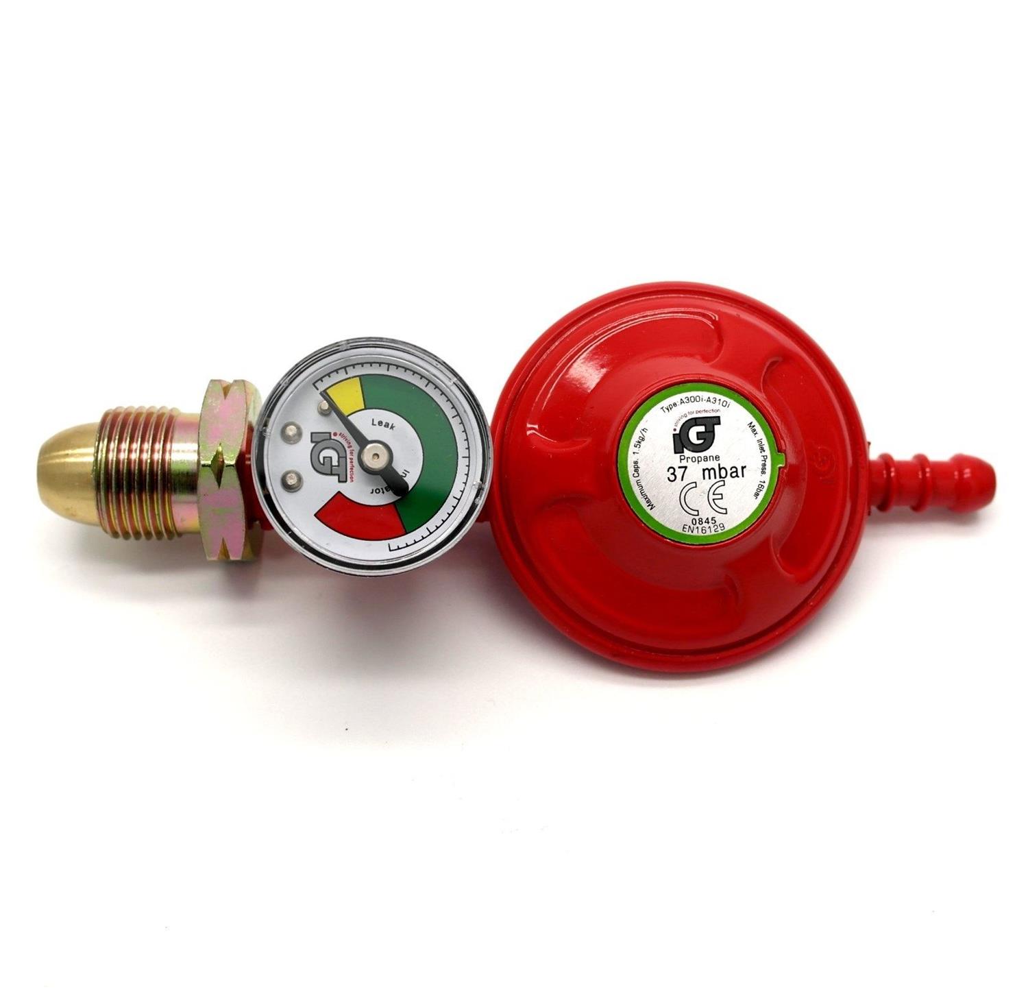 IGT Propane Regulator with Gas Level Gauge (Manometer) Gas regulators