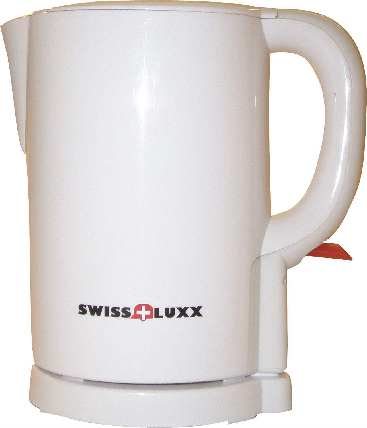 Swiss Luxx Cordless 650 Watt Kettle white Milenco Code 4022