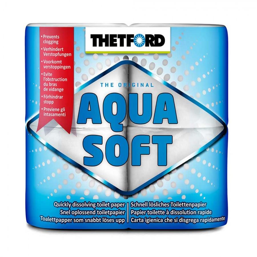 Thetford Aqua Soft Chemical Toilet Paper Tissue 18 Roll Mega Pack Motorhome 