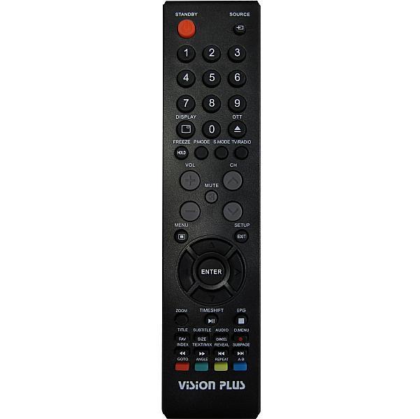 Vision Plus TV Remote Control 201617 Model year Vision Plus TVs