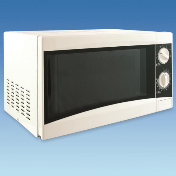 White Low Wattage Microwave Oven 17 Litre Kitchenware