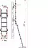 Fiamma Deluxe 5D Exterior Ladder image 3