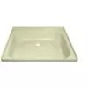 Shower Tray 24” x 24” 609mm x 609mm.