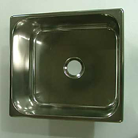 Steelbrite Stainless Caravan Sink rectangular