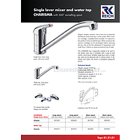 Reich Charisma Long Spout Mixer Tap