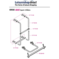 Thule Omni-Bike Sport Bike Rack Model Spare Parts image 1