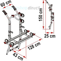 Fiamma VW T4 Carry-Bike + Spare Parts image 2