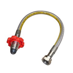 Gaslow Easy-Fit Propane Stainless Steel Hose - 750mm