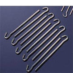 Royal Heavy duty zinc plated skewer tent peg with hook 7 mm - 30cm