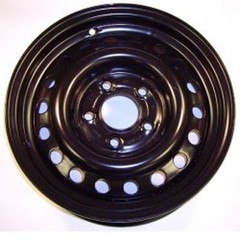 Wheel rim 5.5J x 14in 5 Stud - black