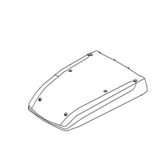 Cover Hood for Dometic Blizzard B1500  White