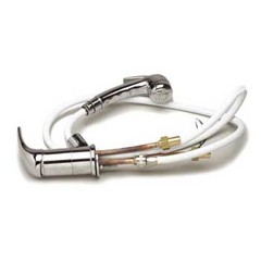 Roma shower mixer tap with pull out shower hose
