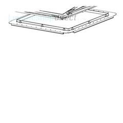 Mini-Heki Plus Mounting Frame  for roof thickness 25-42 mm, Light Grey
