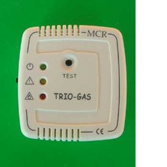 Trio gas alarm - colour ivory