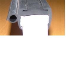 Opening window rubber with larger bulb