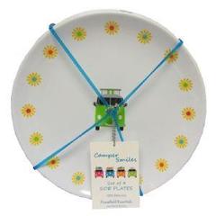 CAMPER SMILES 4PK SIDE PLATE 8.5$$$