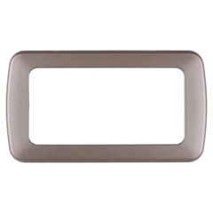 CBE 2 Way Nickel Flatline Decorative Frame