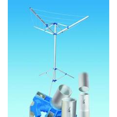 Fold Down Rotary Airer with Tri-pod and Carry Bag