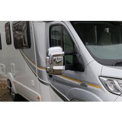 Milenco Motorhome Mirror Covers (Short Arm) - Chrome