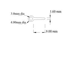 Plastic Window Pipe 4x8 (white)