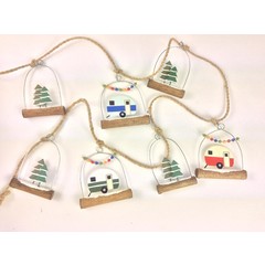 Shoeless Joe Caravan ~~~ Xmas tree garland