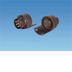 short conversion 13 pin socket to 7 pin plugs