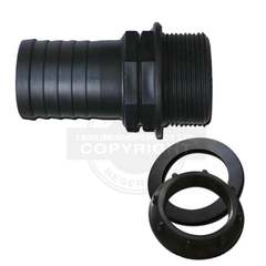 3/4$$$ (20mm) Nut In Tank Straight Fitting