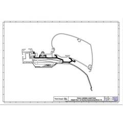 Thule 6200 adapter + sealing kit for Roof rack - Ducato