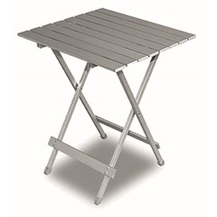 Twist folding aluminium table