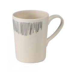 Vango Bamboo 350ml  Mug - Grey Stripe