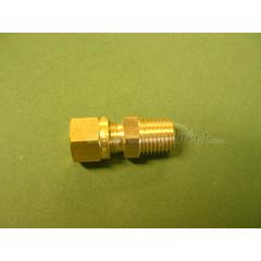 Wade 8 mm x 1/4" straight adaptor, comp x male