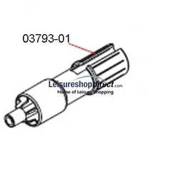 Fiamma Left Roller Tube Cap for F55 + Zip Awnings