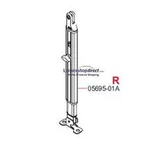 R.H Leg Fiamma F45TiL + Zip Awnings 4.0M - 6.0M Polar