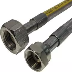 Gaslow Stainless Steel 21.8LH 0.75 Metre Regulator Hose