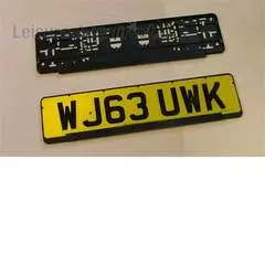 Quick Mount Number Plate Holder