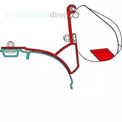 Fiamma Adaptor F35 VW T5 Transporter