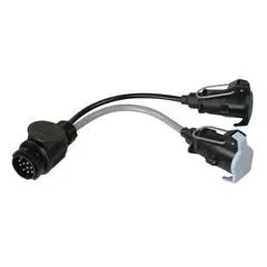 Maypole 13 pin plug to 7 pin Towing Socket Conversion Lead