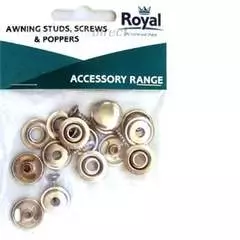 Awning Studs Screws & Poppers (5)
