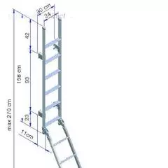 Omni-Ladder Deluxe Double - 11 steps