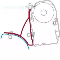 Fiamma Adapter Kit Trafic and Vivaro
